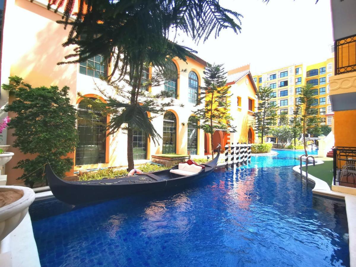 D14 Venetian Condo Resort Pattaya Pool Connected Netflix Pantai Jomtien Bagian luar foto